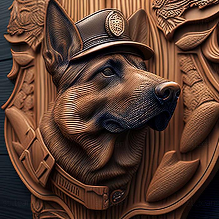 Словацкая полицейская собака